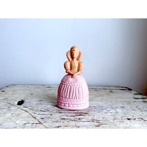 Vintage Avon Perfume Bottle Fashion Figurine Elizabethan Moonwind Cologne